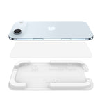 Protector de pantalla para teléfono móvil - 2.5D - cristal - transparente - para Apple iPhone Air