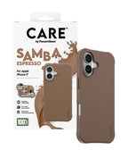 PanzerGlass CARE™ by ® Samba Case Espresso w. MagSafe iPhone 17 funda