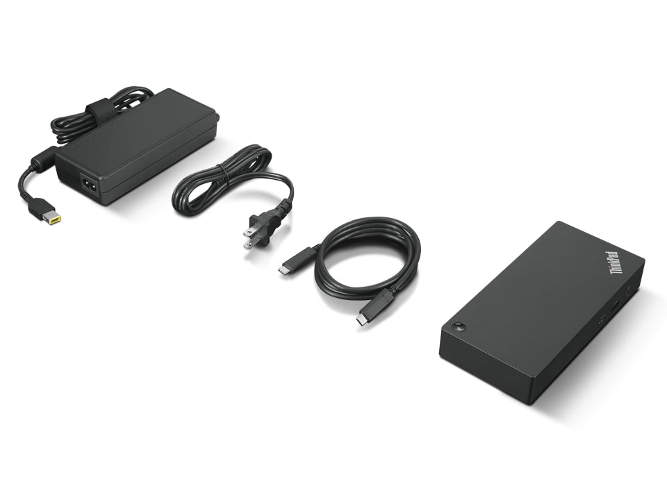 Lenovo ThinkPad Universal USB-C Dock Alámbrico USB 3.2 Gen 1 (3.1 Gen 1) Type-C Negro – Reacondicionado (7)