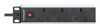 Intellinet 715324 unidad de distribución de energía (PDU) 8 salidas AC 1U Negro, Blanco (4)