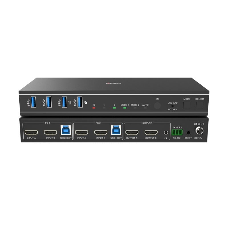 Lindy 39314 interruptor KVM Negro (5)
