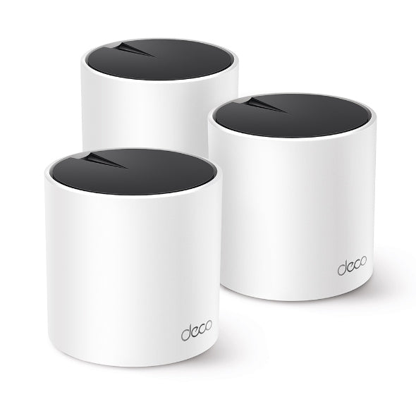 TP-Link DECO X55 (3-Pack) Doble banda (2,4 GHz / 5 GHz) Wi-Fi 6 (802.11ax) Blanco Interno (2)