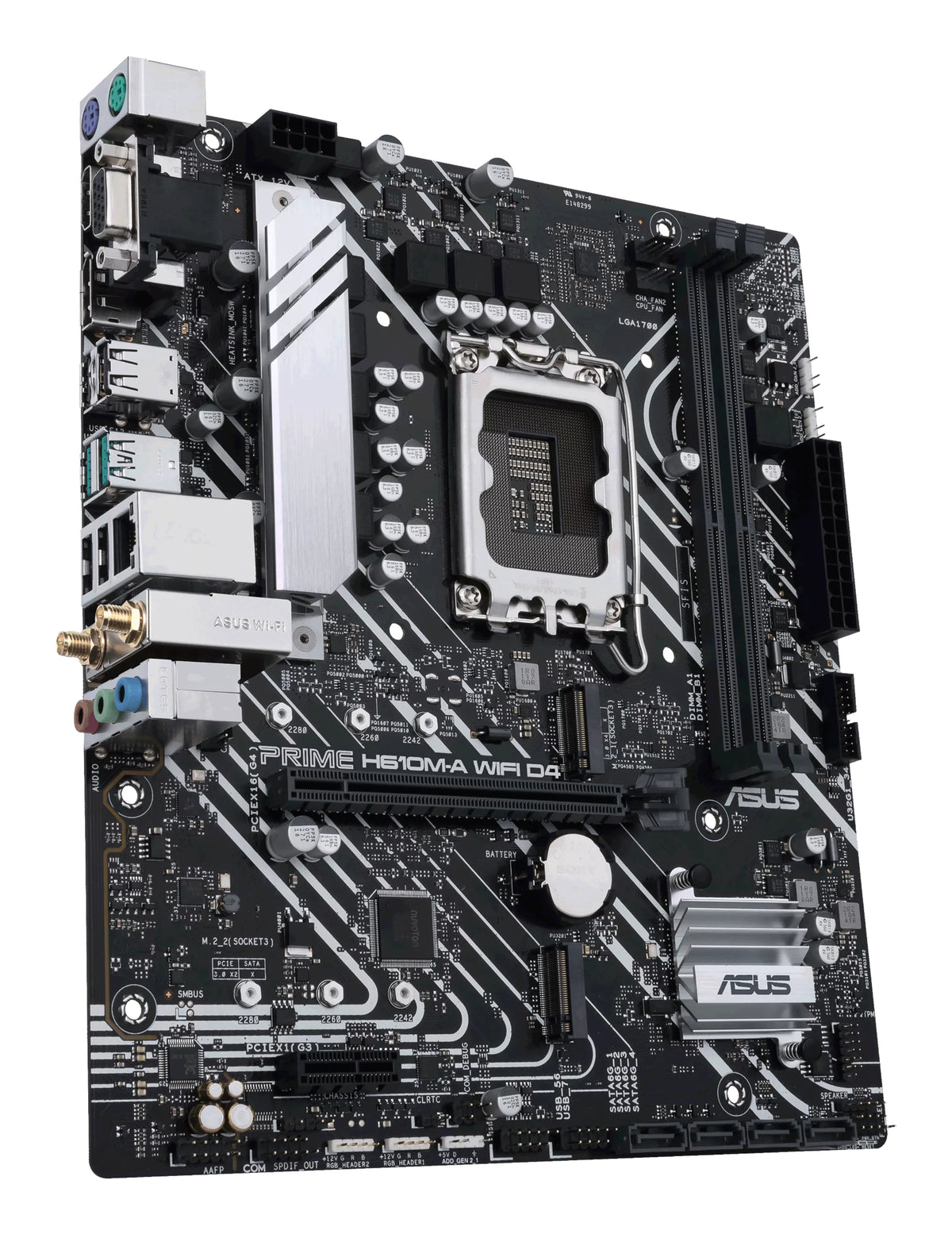 ASUS PRIME H610M-A WIFI D4 Intel H610 LGA 1700 micro ATX (5)