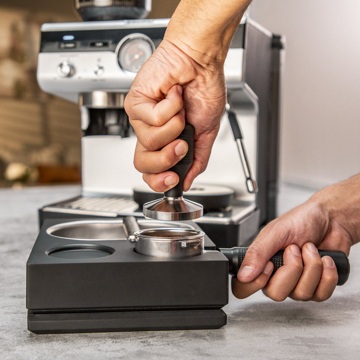 Krups Precision XP801T10 cafetera eléctrica Semi-automática Máquina espresso 3 L