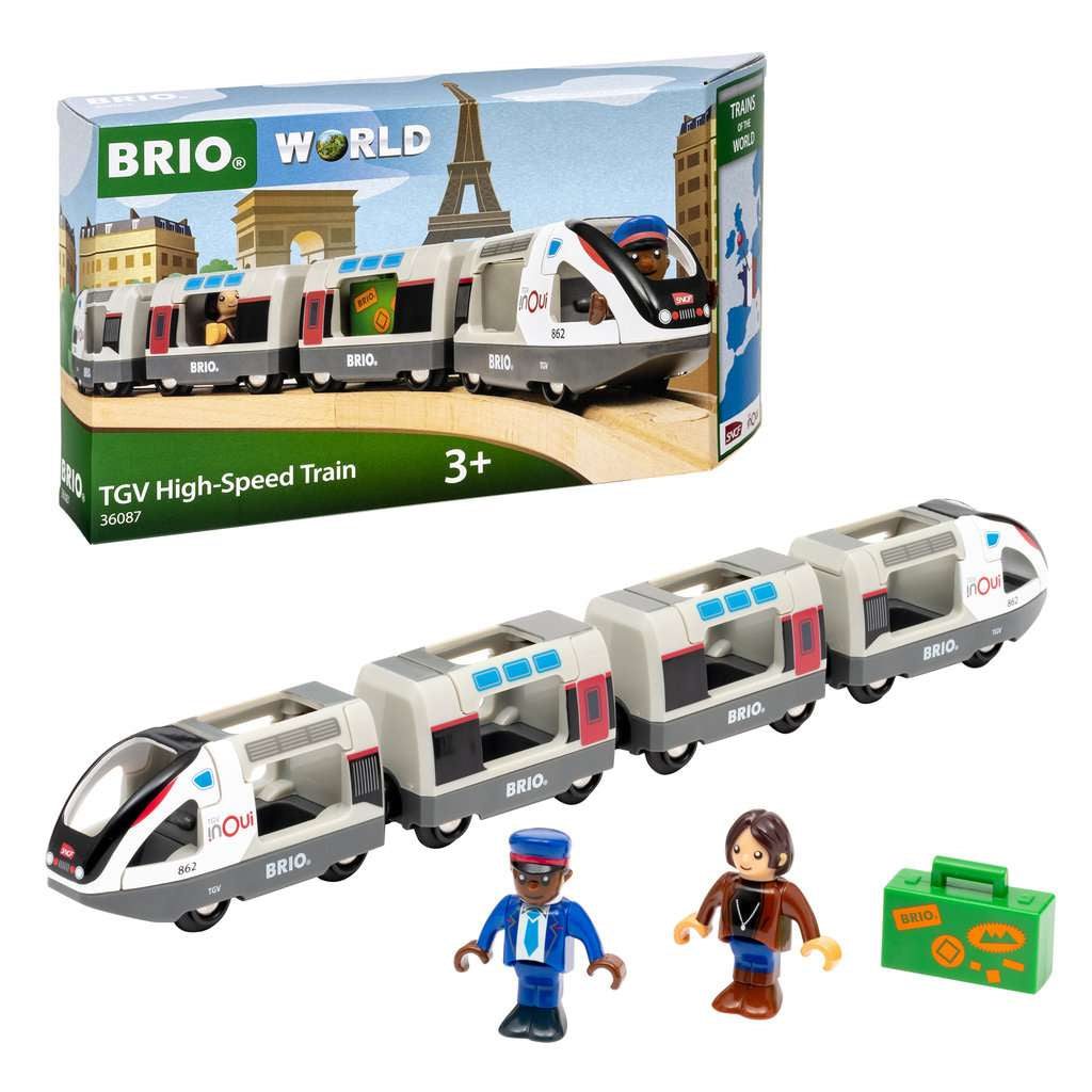 Tren de juguete de alta velocidad BRIO TGV