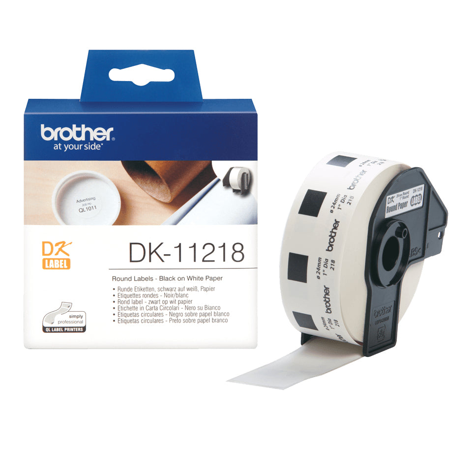 Brother DK-11218 etiqueta de impresora Blanco (2)