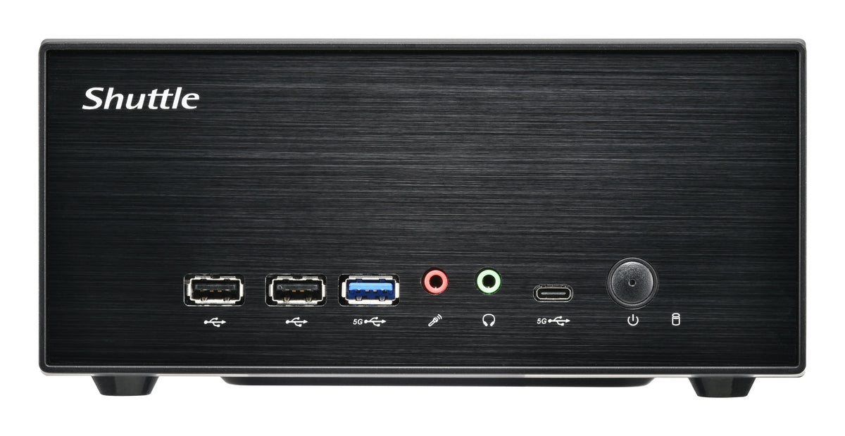 Shuttle Slim PC XB860G2 3,5 l tamaño PC Negro Intel B860 LGA 1851 (Socket V1)