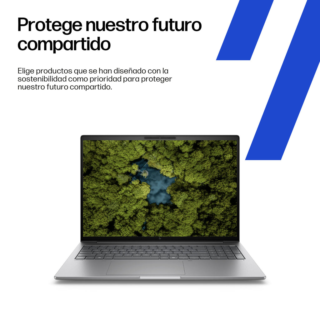 HP ZBook 8 G1i 16 Wolf Pro Security Edition - Data Science Intel Core Ultra 9 285H Estación de trabajo móvil 40,6 cm (16") Pantalla táctil WUXGA 64 GB DDR5-SDRAM 1 TB SSD NVIDIA RTX 500 Ada Wi-Fi 7 (802.11be) Windows 11 Pro AI Workstation, AI PC Plata (7)