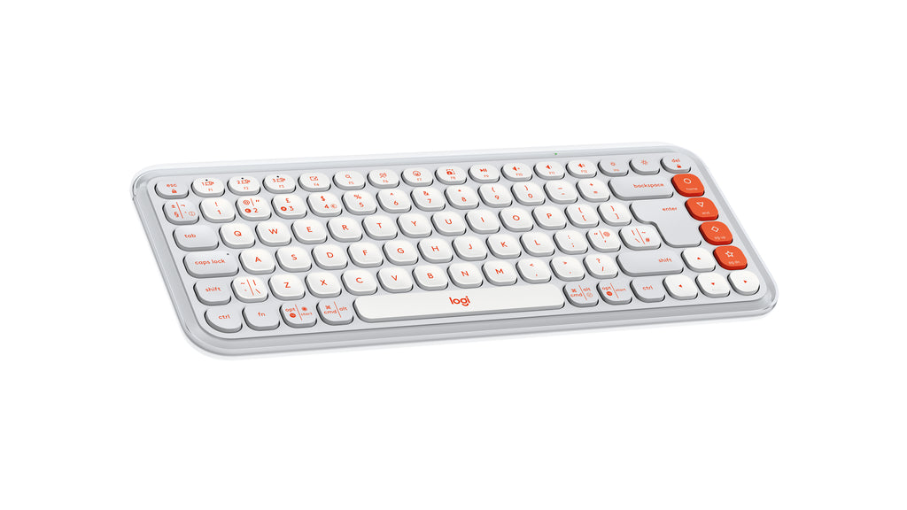 Logitech POP Icon Keys teclado Universal Bluetooth QWERTY Inglés del Reino Unido Blanco (4)