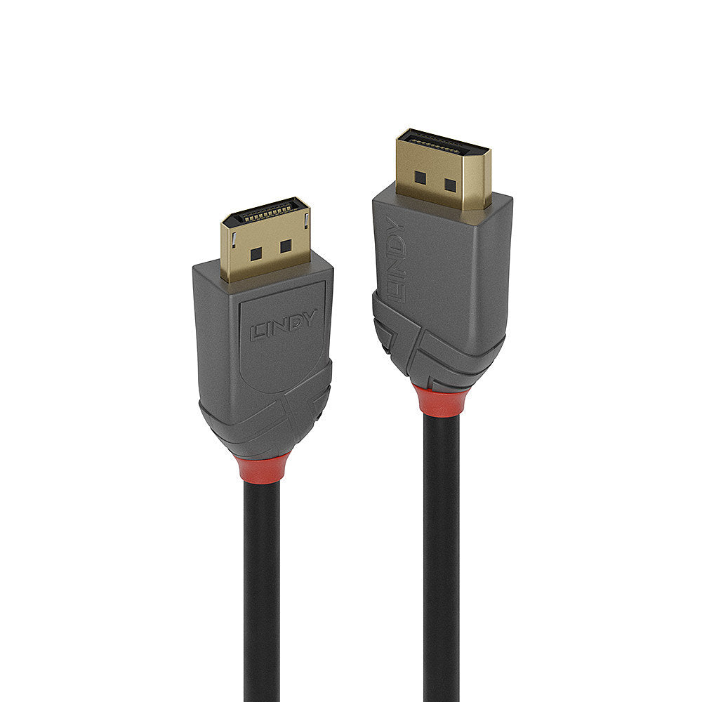 Lindy 36484 cable DisplayPort 5 m Negro, Gris (2)