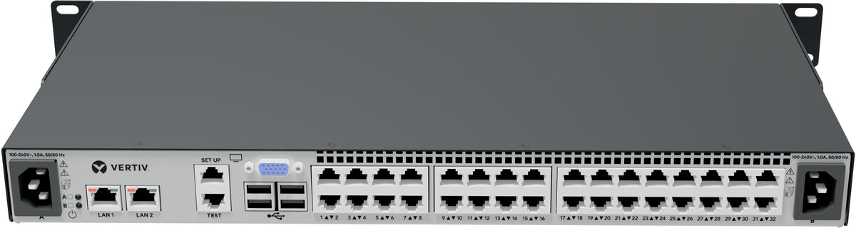 Vertiv Avocent MPU2-4032DAC-400 interruptor KVM Montaje en rack Negro (2)