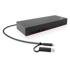 Lenovo ThinkPad Hybrid USB-C with USB-A Dock Alámbrico USB 3.2 Gen 2 (3.1 Gen 2) Type-C Negro (3)