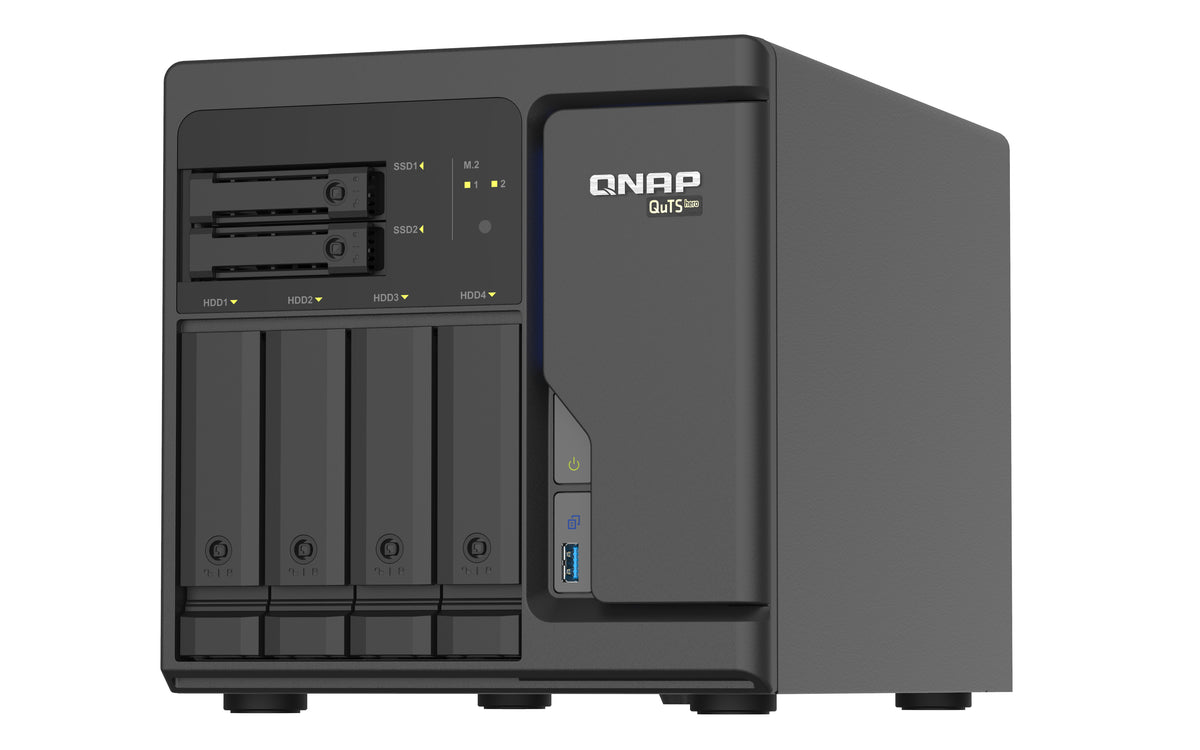 QNAP TS-h686 NAS Torre Intel® Xeon® D D-1602 8 GB DDR4 0 TB QuTS hero Negro (4)