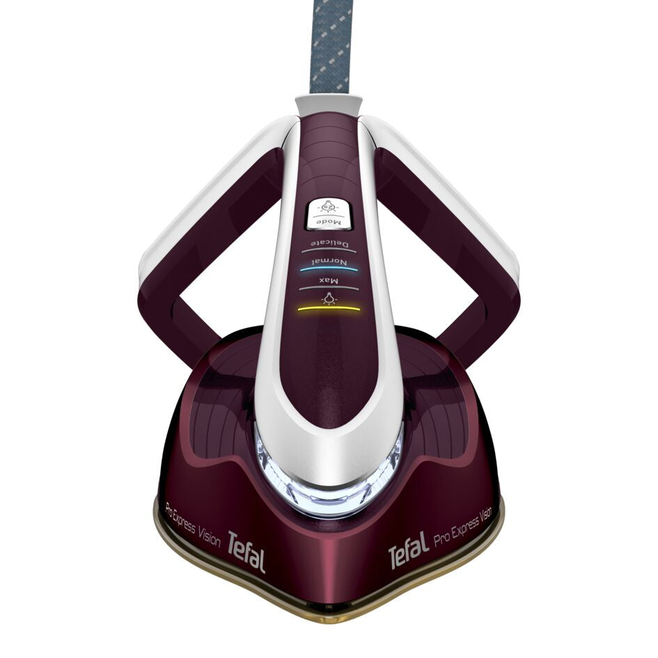 Tefal Pro Express Vision GV9810 3000 W 1,1 L Durilium AirGlide Autoclean soleplate Rojo, Blanco (6)