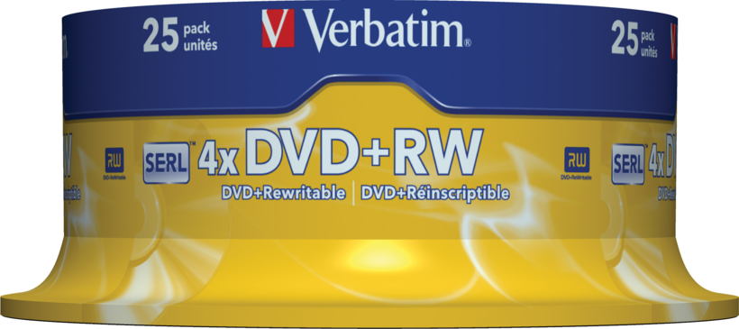 Verbatim DVD+RW 4,7 GB 4x SP (25)