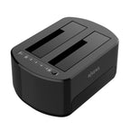 AISENS ASDS-D03B base de conexión para disco duro USB 3.2 Gen 1 (3.1 Gen 1) Type-B Negro (2)