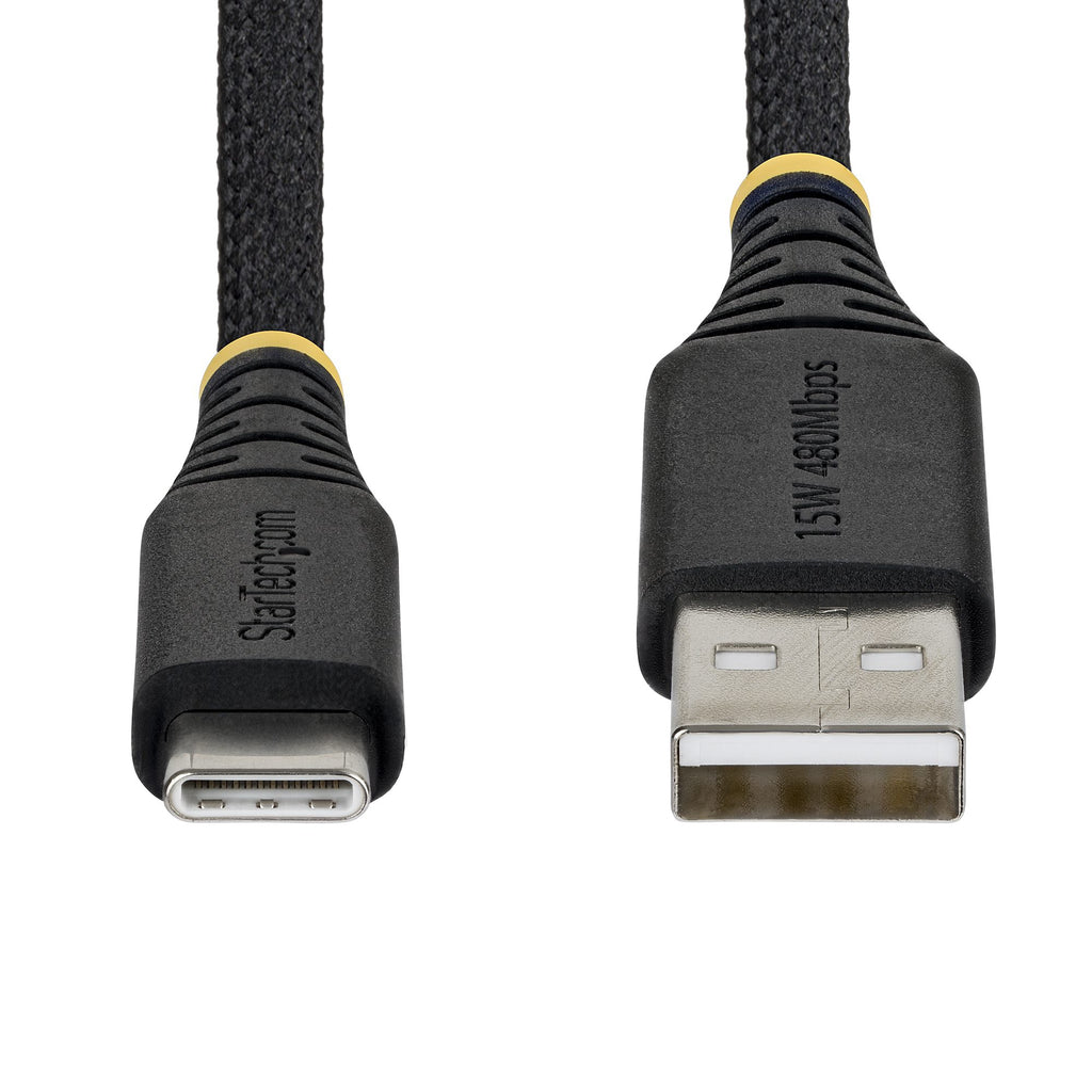 StarTech.com USB2AC30CMBR cable USB USB 2.0 0,3 m USB A USB C 0,48 Gbit/s Negro (5)