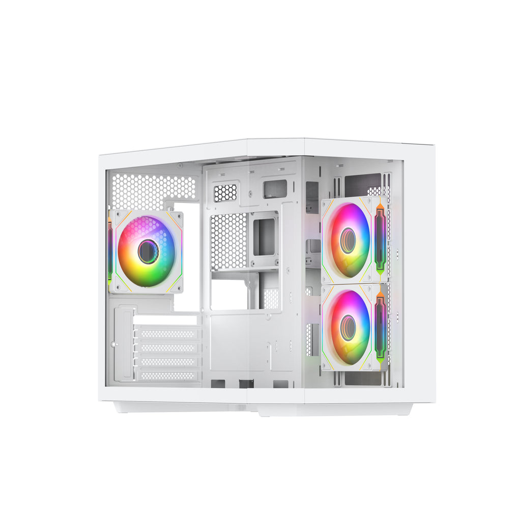 VIDA EDGE MINI MATX ARGB WHITE CASE Cubo Blanco
