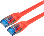 EFB Elektronik K5525FRT.3 cable de red Rojo 3m Cat6a S/FTP