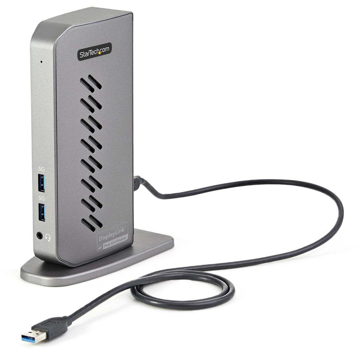 StarTech.com DK30A2DHUUE base para portátil y replicador de puertos Alámbrico USB 3.2 Gen 1 (3.1 Gen 1) Type-B Negro, Gris (4)