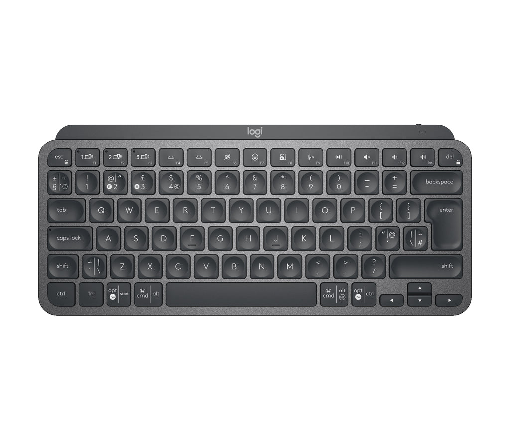 Logitech MX Keys Mini teclado Universal RF Wireless + Bluetooth QWERTY Inglés del Reino Unido Grafito (3)