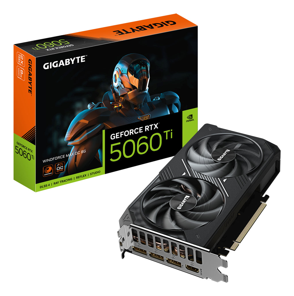 GIGABYTE GeForce RTX 5060 Ti WINDFORCE MAX OC 8G NVIDIA 8 GB GDDR7 (2)
