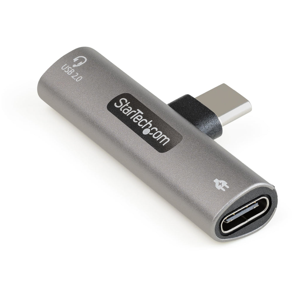 StarTech.com CDP2CAPDM hub de interfaz USB 2.0 Type-C 480 Mbit/s Plata