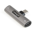 StarTech.com CDP2CAPDM hub de interfaz USB 2.0 Type-C 480 Mbit/s Plata