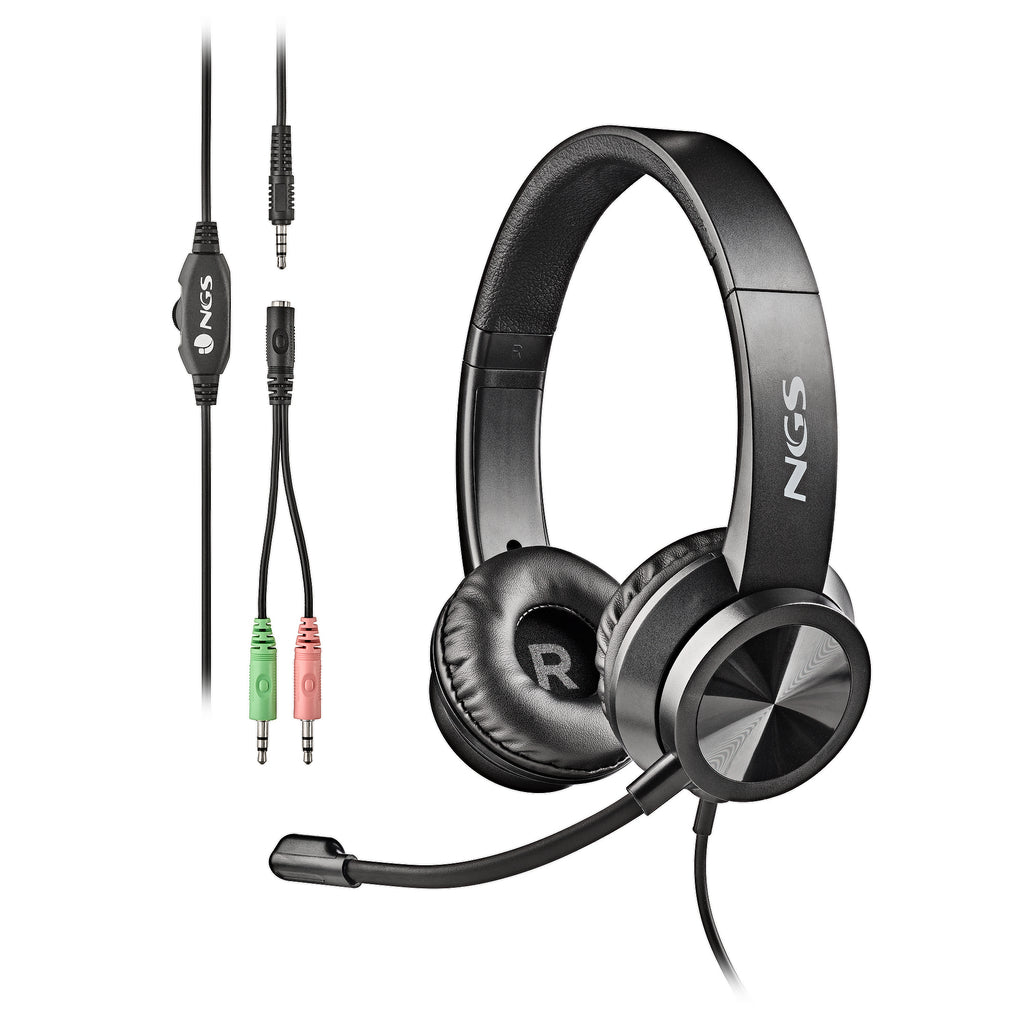 NGS MSX 11 PRO Auriculares Alámbrico Diadema Juego Negro (2)