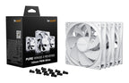 be quiet! Pure Wings 3 120mm, PWM Reverse White Triple-Pack Carcasa
