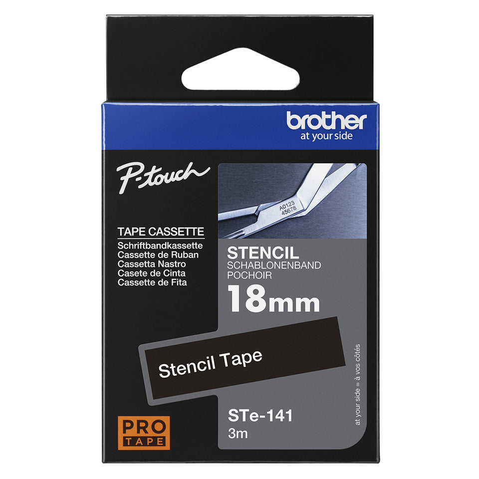 Brother STE-141 cinta para impresora de etiquetas TZ/TZe (3)