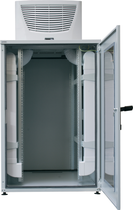 Armario climatizado 25U, 1200W, techo (2)