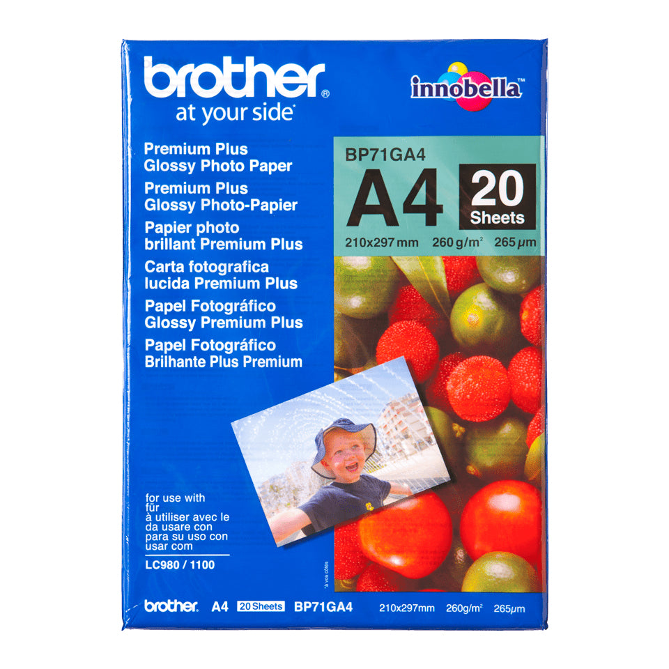 Brother BP-71GA4 A4 Azul, Rojo (2)