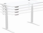 Estructura escr. Fellowes Levado plata (8)