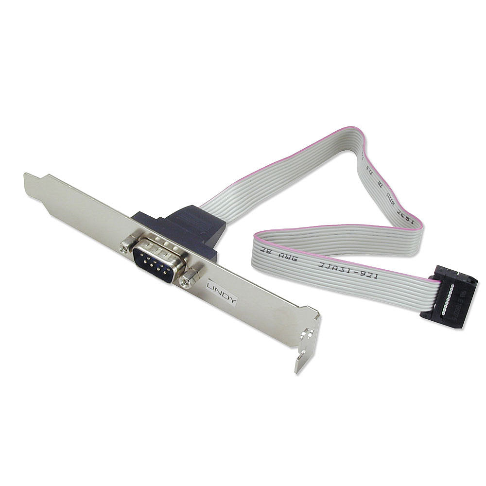 Lindy 33135 cable de serie Gris 0,26 m DB-9 (2)