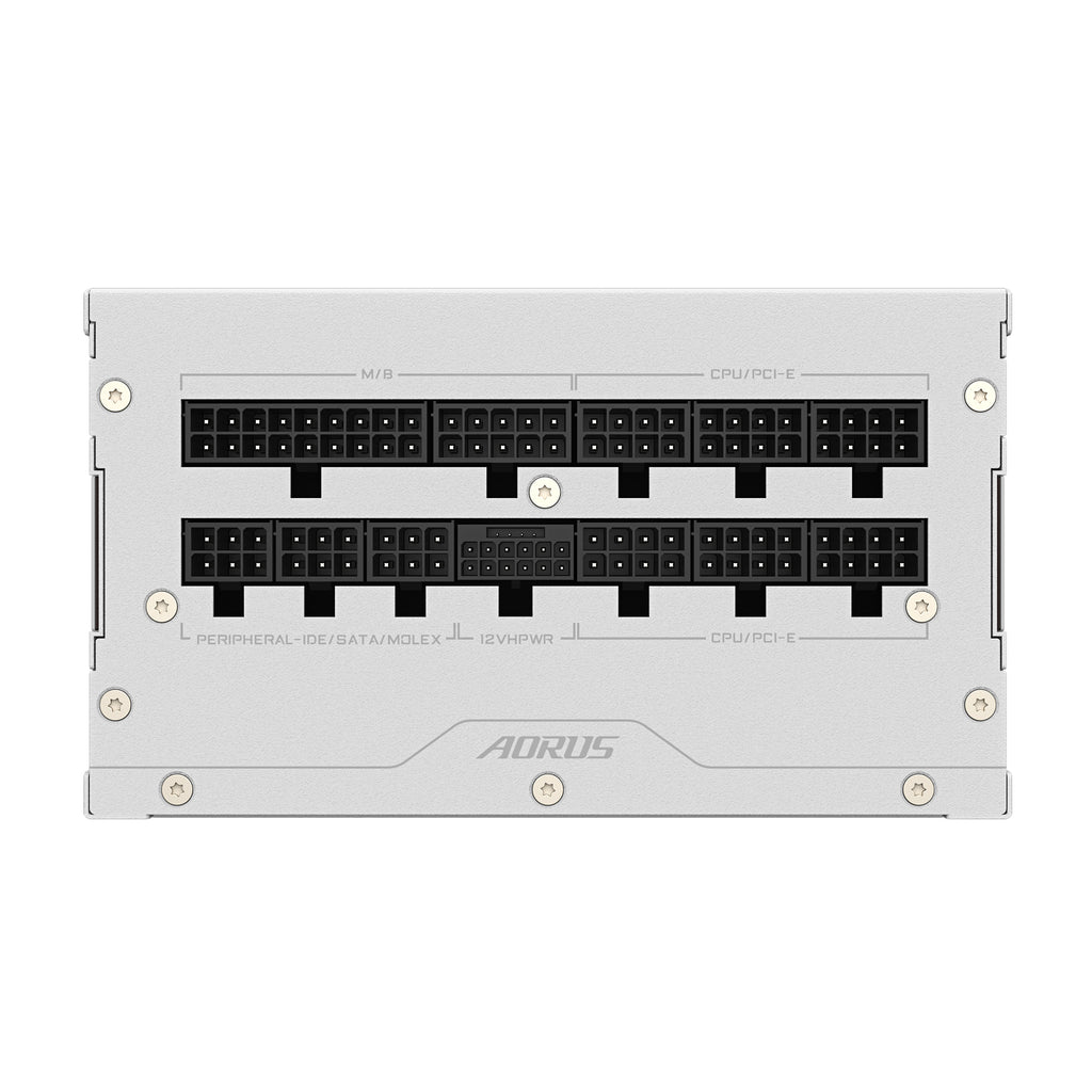 GIGABYTE AORUS ELITE P1000W ICE unidad de fuente de alimentación 1000 W 20+4 pin ATX ATX Blanco (4)