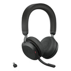Jabra Evolve2 75 Auriculares Inalámbrico Diadema Oficina/Centro de llamadas USB Tipo C Bluetooth Base de carga Negro (3)