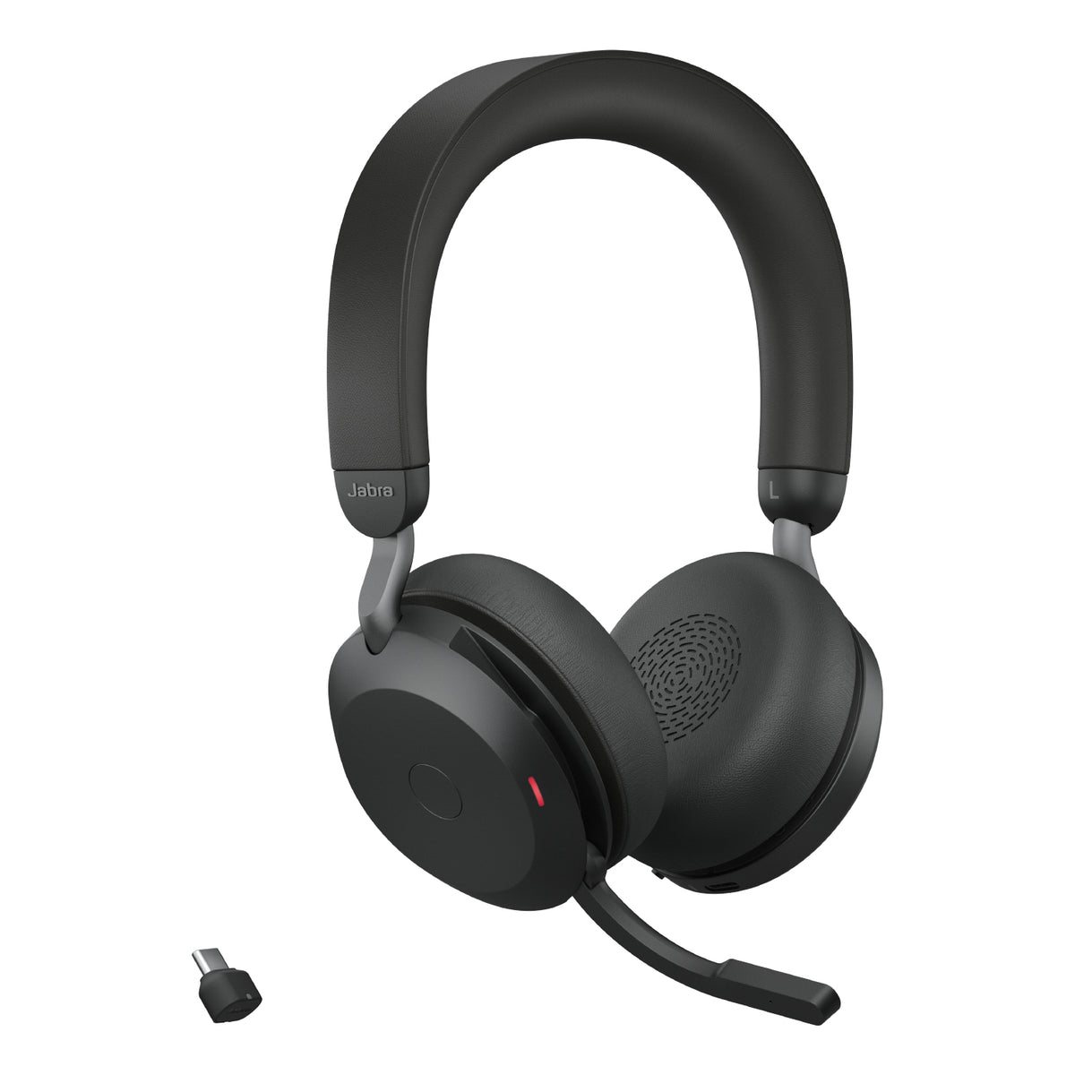 Jabra Evolve2 75 Auriculares Inalámbrico Diadema Oficina/Centro de llamadas USB Tipo C Bluetooth Base de carga Negro (3)