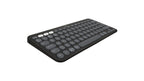Logitech Pebble Keys 2 K380s teclado Universal Bluetooth QWERTY Inglés del Reino Unido Grafito (5)