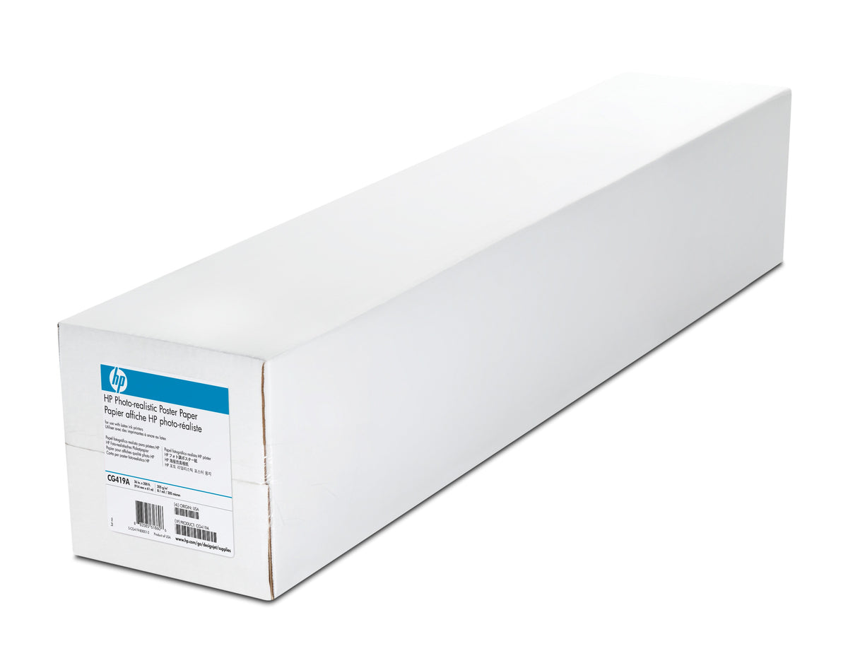 HP Photo-realistic Poster Paper-914 mm x 61 m (36 in x 200 ft) formato grande Satén (2)