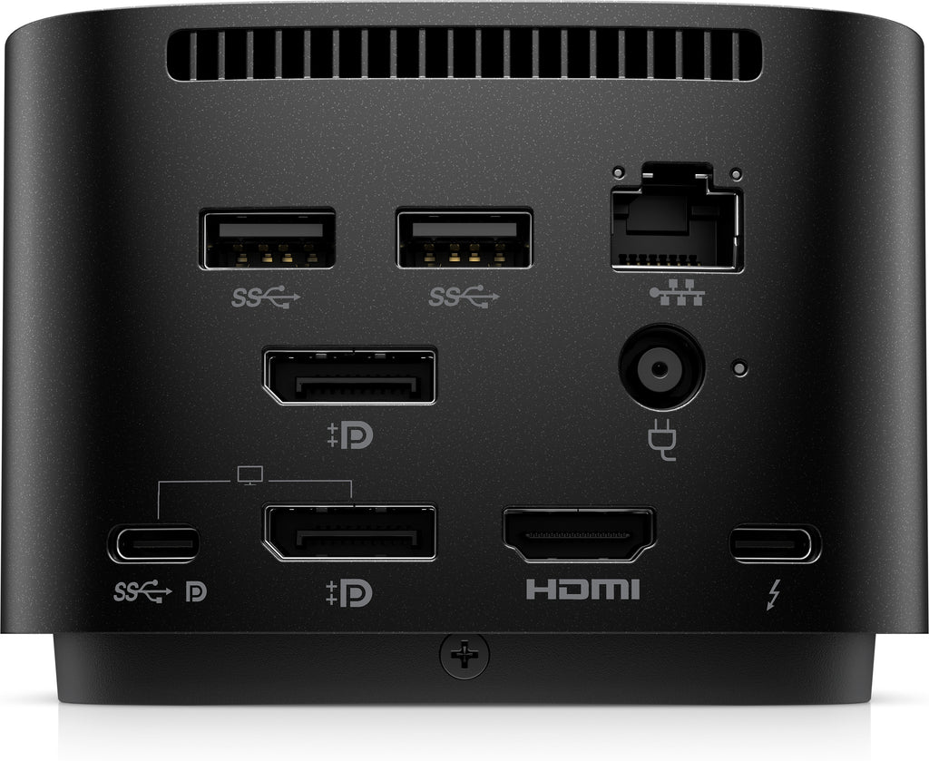 HP Thunderbolt Dock 280W G4 w/Combo Cable Alámbrico Thunderbolt 4 Negro (4)