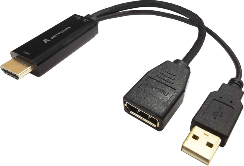 Adaptador ARTICONA HDMI - DisplayPort