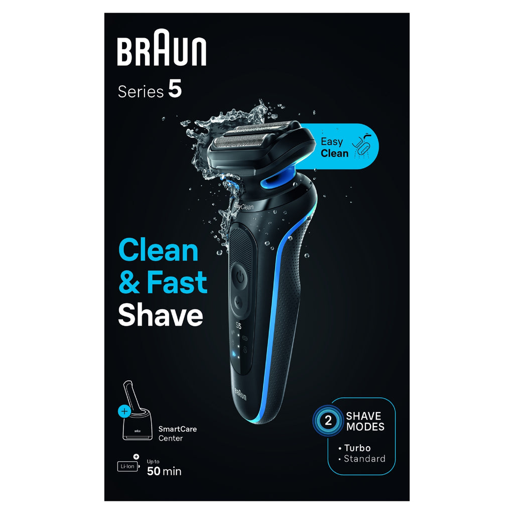 Braun Series 5 52-B7000cc Máquina de afeitar de láminas Recortadora Negro
