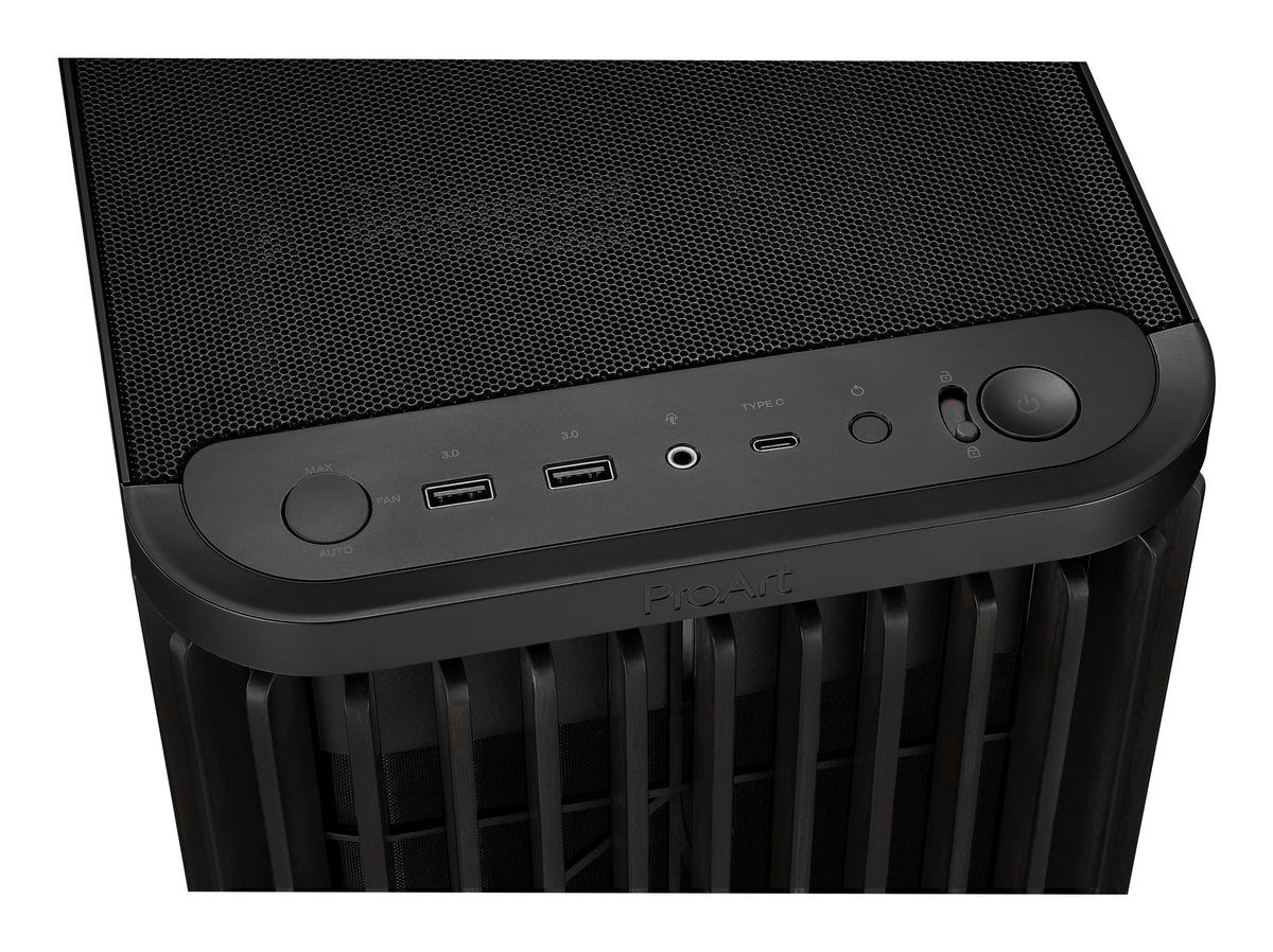 ASUS ProArt PA401 Wood TG PWM (Black) Torre Negro (6)
