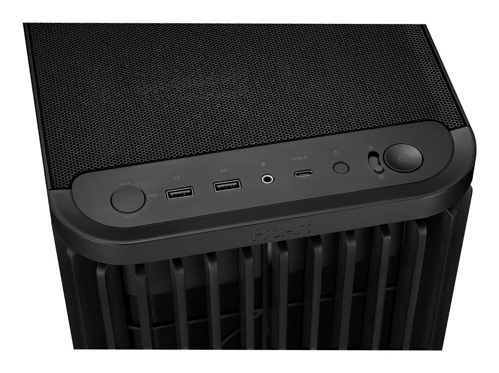 ASUS ProArt PA401 Wood METAL PWM (Black) Torre Negro (6)