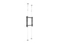 Multibrackets 7062 soporte para pantalla de señalización 165,1 cm (65") Negro