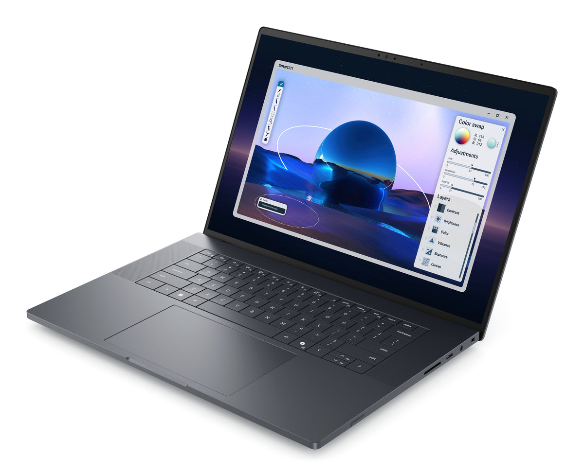 DELL Pro Max 16 Premium MA16250 Intel Core Ultra 9 285H Estación de trabajo móvil 40,6 cm (16") Full HD+ 64 GB LPDDR5x-SDRAM 1 TB SSD NVIDIA RTX PRO 2000 Blackwell Wi-Fi 7 (802.11be) Windows 11 Pro Negro Alemán (4)