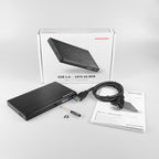 Axagon EE25-XA6 caja para disco duro externo Carcasa de disco duro/SSD Negro 2.5" (9)