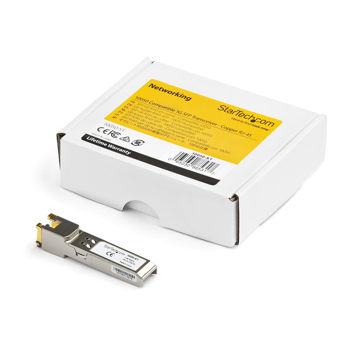 StarTech.com 10050-ST módulo transceptor de red cobre 1250 Mbit/s