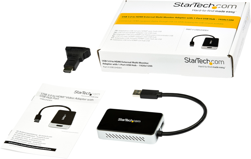 Startech USB32HDEH - Cable Conversor, Tarjeta Gráfica Externa, 1920x1200 (5)